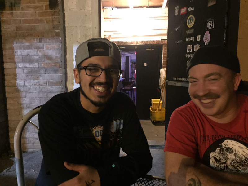 Bobby Flores and Derek Huddleston